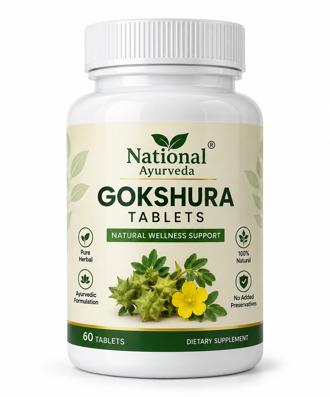 National Ayurveda Gokshura Tablets – Herbal Gokshura Supplement