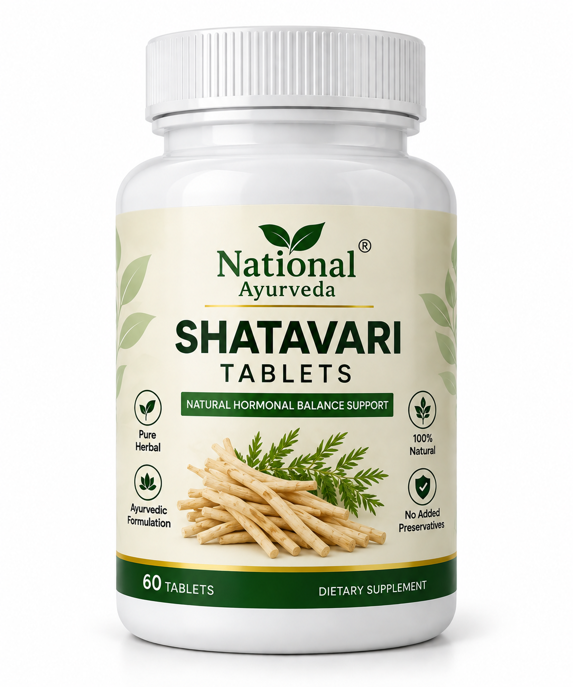 National Ayurveda Shatavari Tablets – Herbal Shatavari Supplement